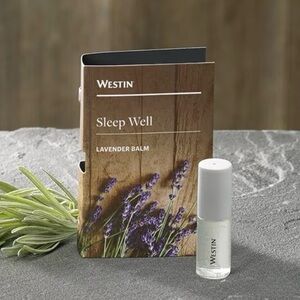 Westin Hotel Sleep Well Lavender essential oils